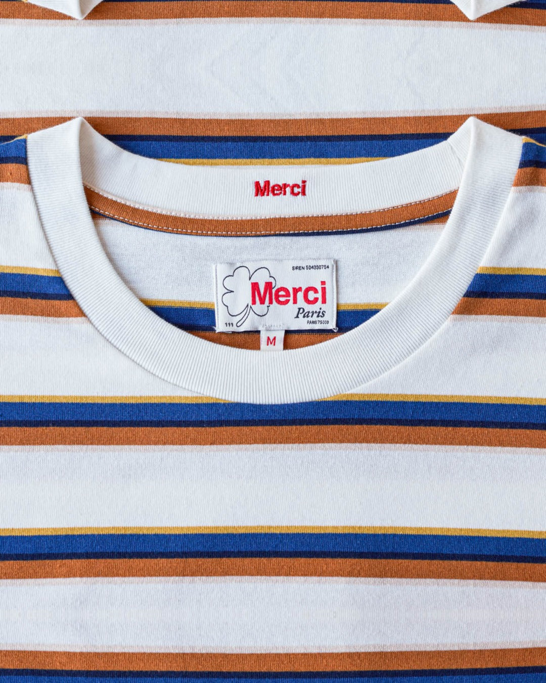 Merci - Vadim Stripes T-Shirt - Cream