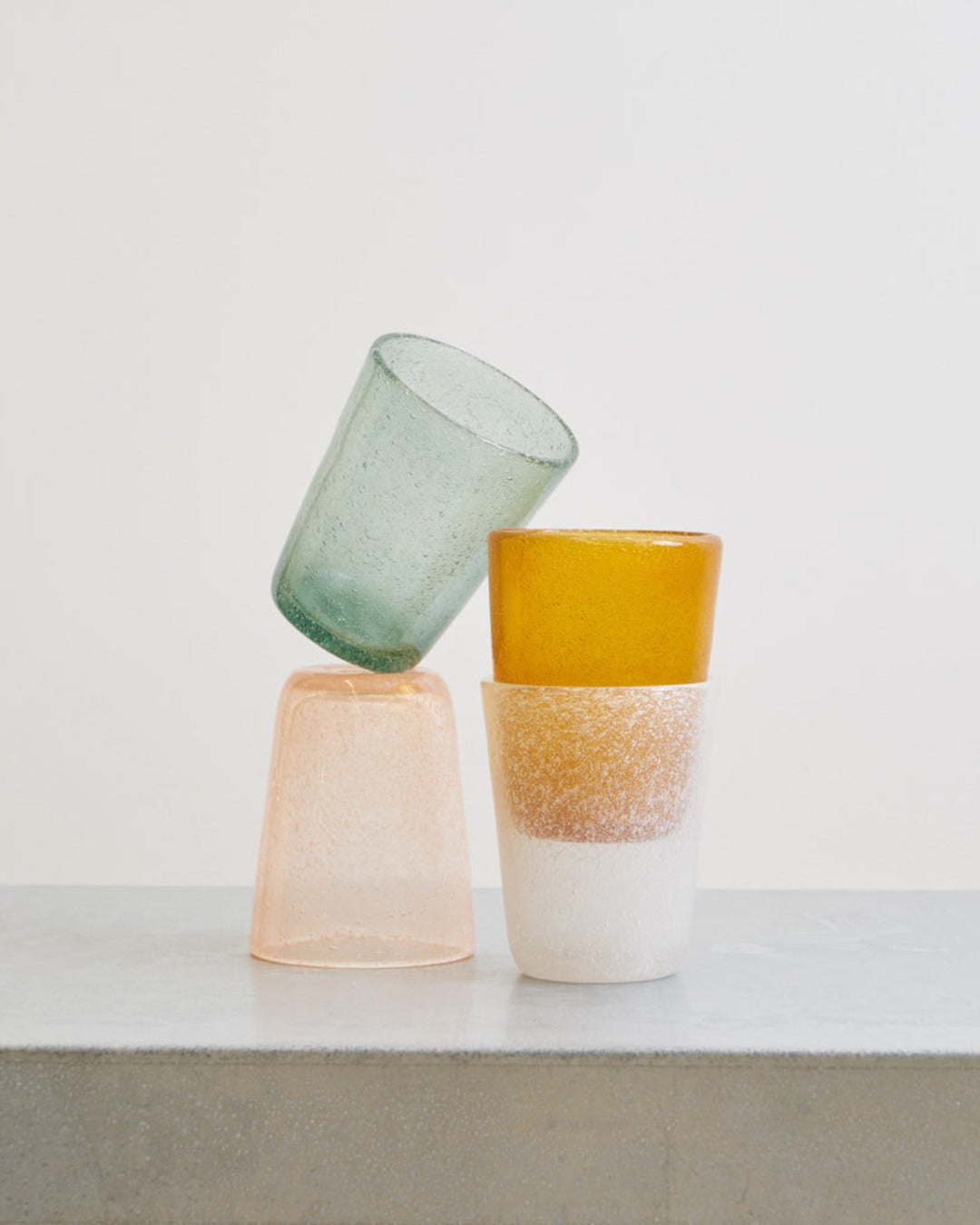 Memento - Verre À Eau - Ambre