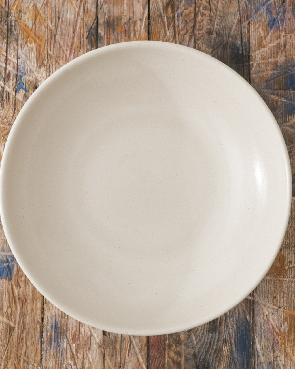 Merci - Stoneware Salad Bowl - White