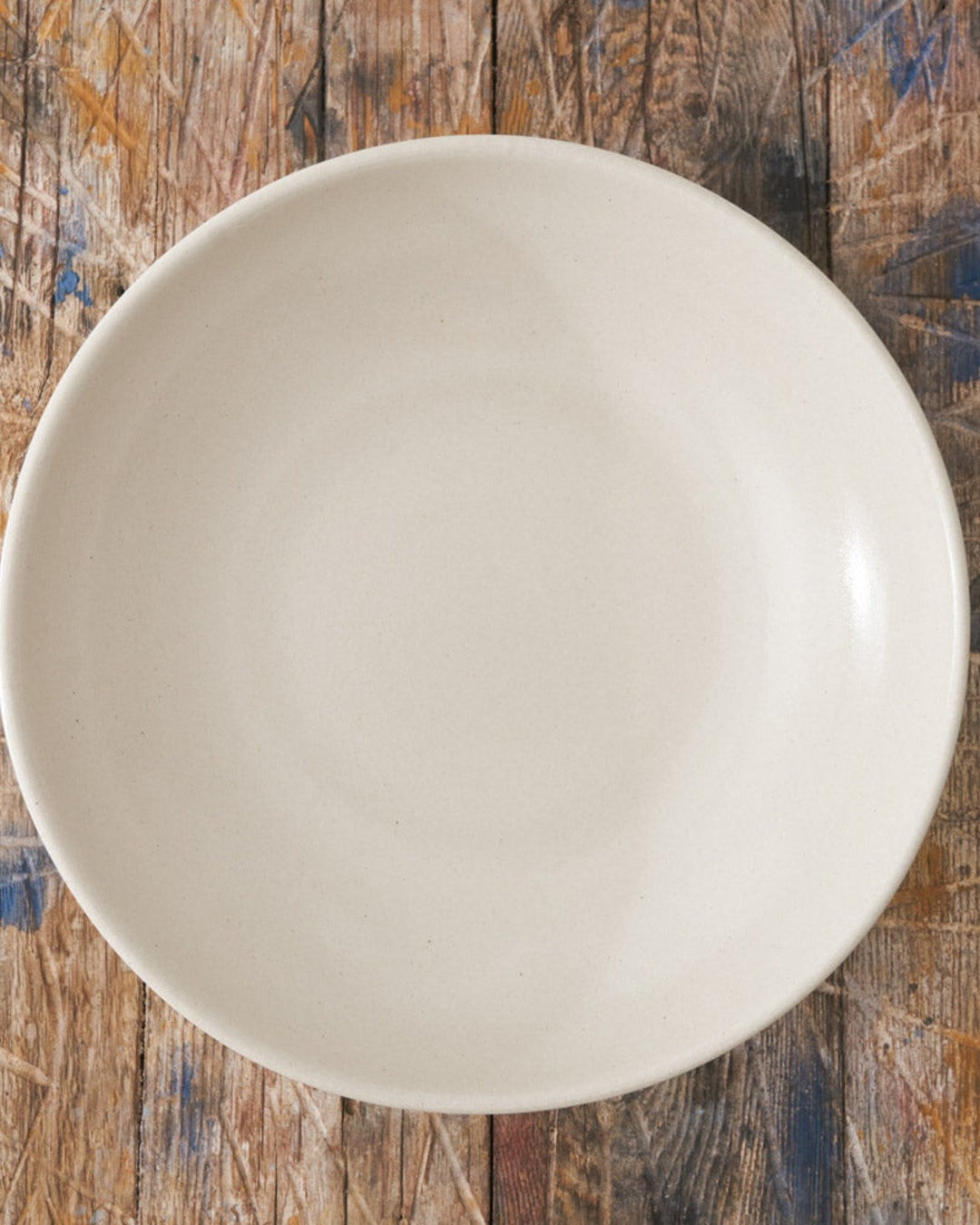 Merci - Stoneware Salad Bowl - White