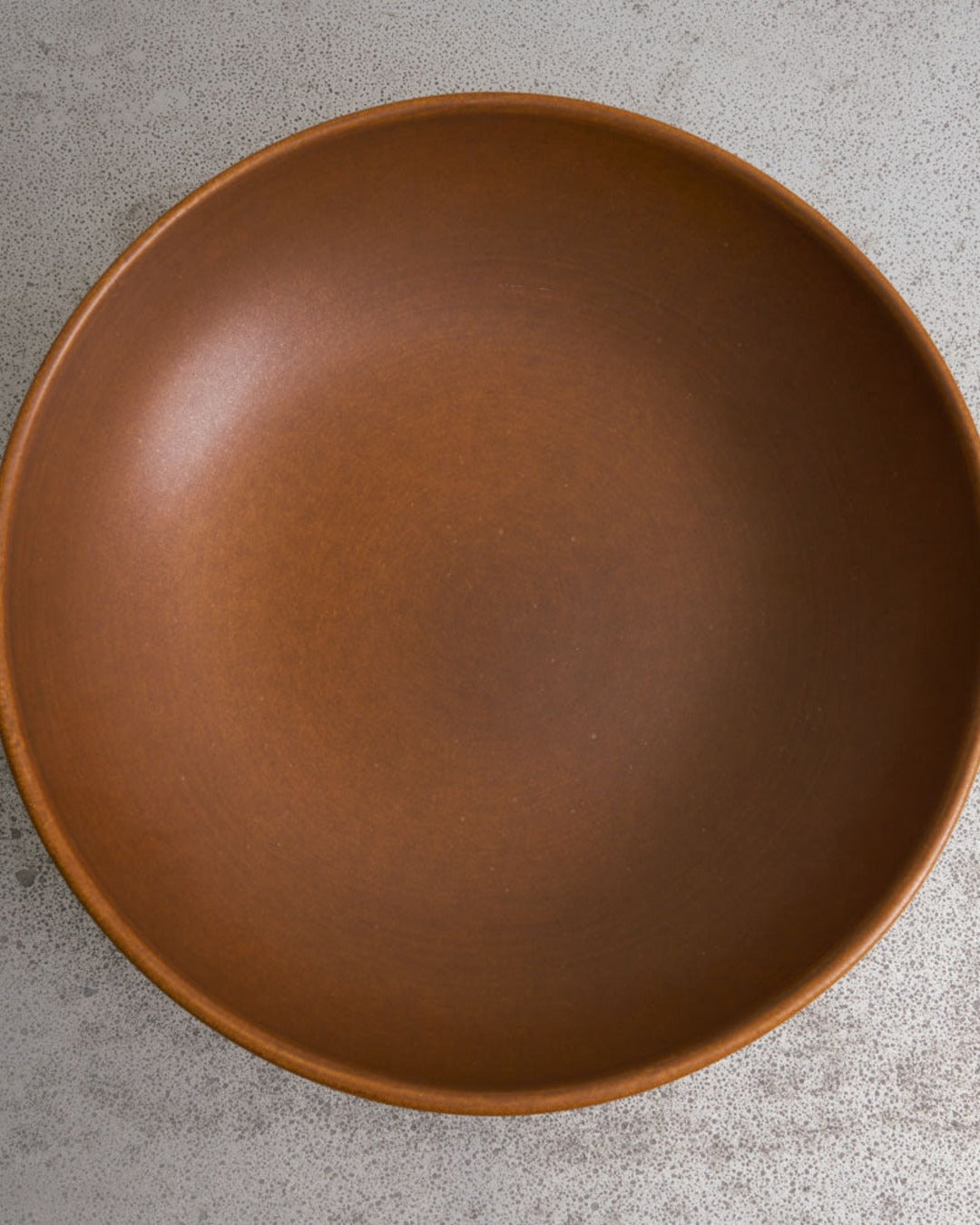 Merci - Stoneware Salad Bowl - Cinnamon