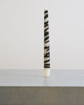 Introna - Conical candle - Zebra