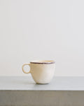 Mos - Stoneware mug - Cream & Brown