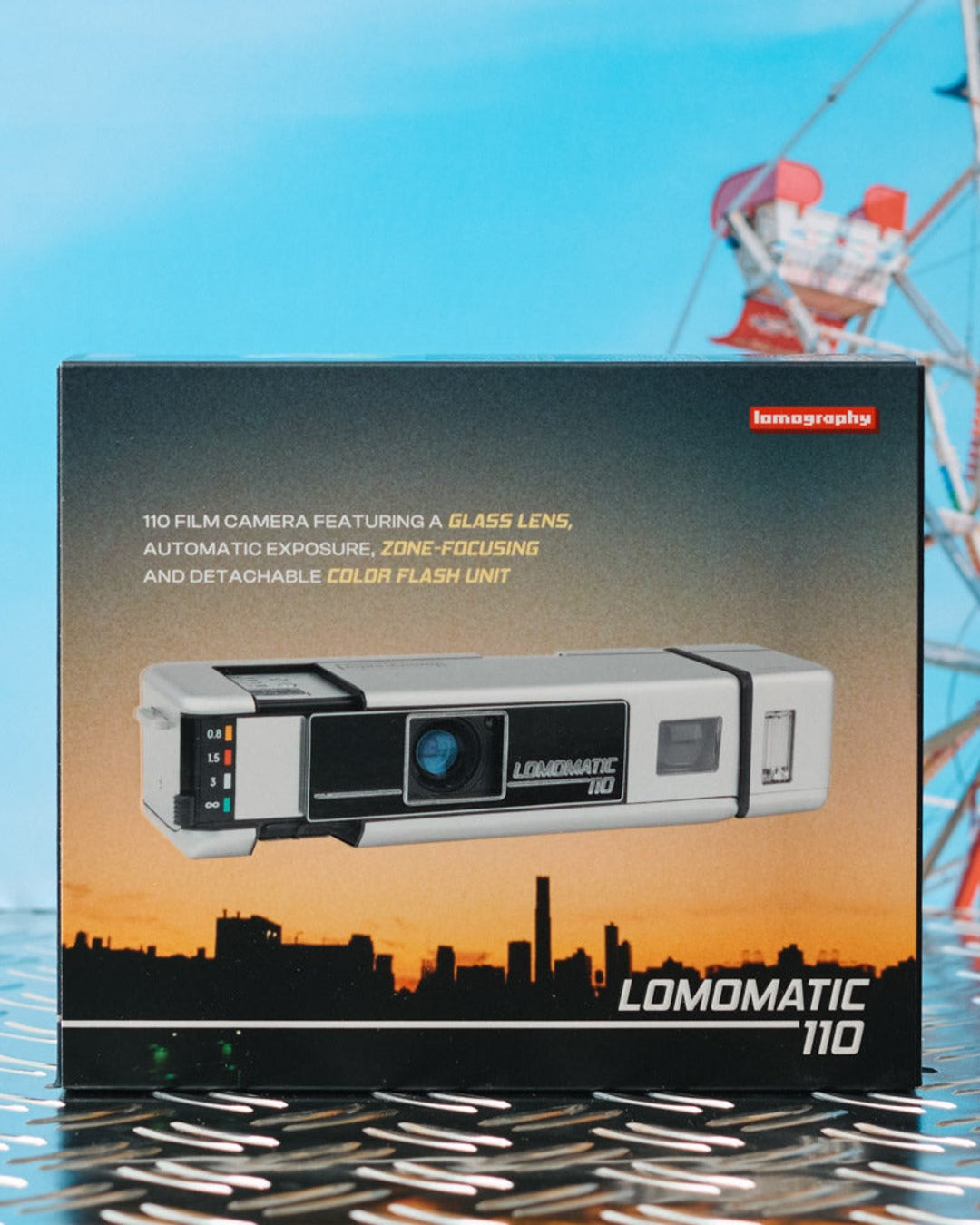 Lomography - Lomomatic 110 - Metal Flash