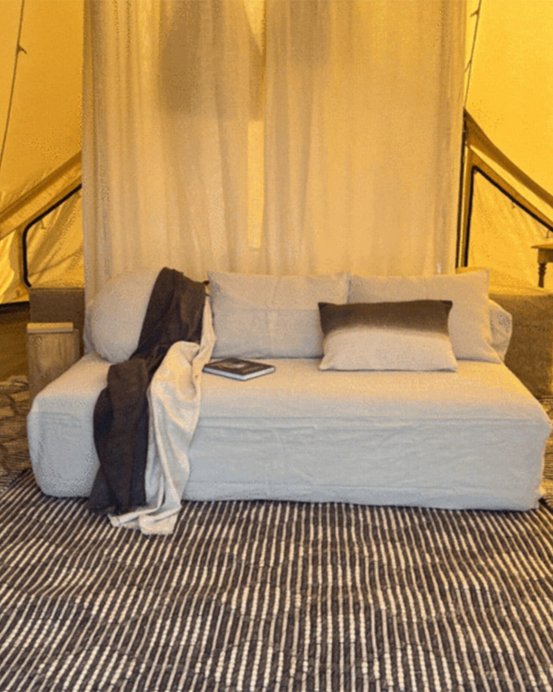 Bed And Philosophy - Urban Convertible Sofa 3 seater - Chalk White