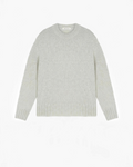 Pull Merci Paris Masscob Frida en maille duveteuse écru mélange de mohair et alpaga à coupe ample