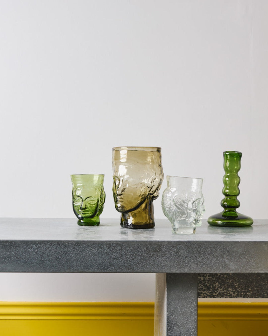 La Soufflerie - Roma head vase - Smoke