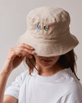 Merci - 24' Bucket Hat - Ecru