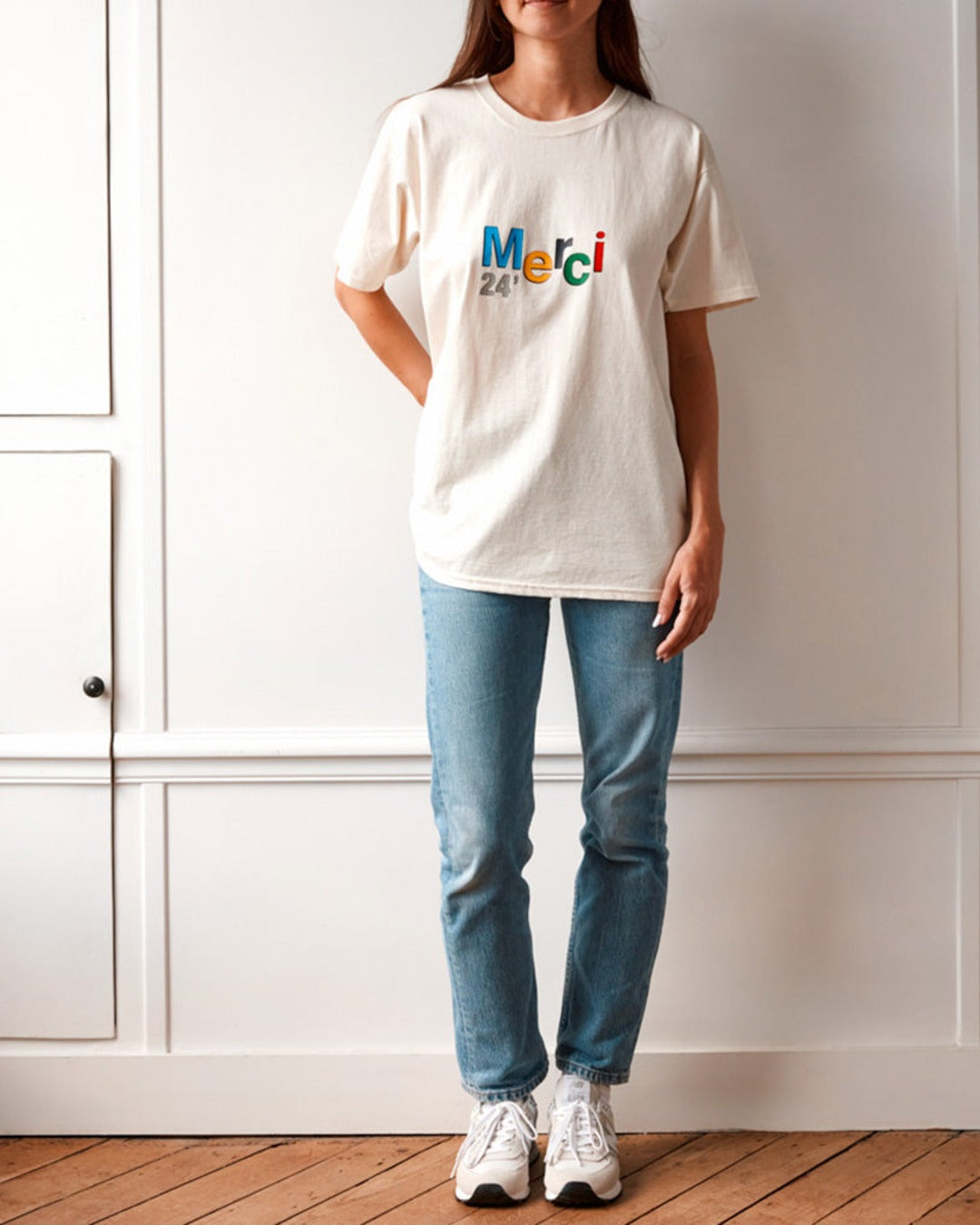 Merci - 24' T-Shirt - Ecru