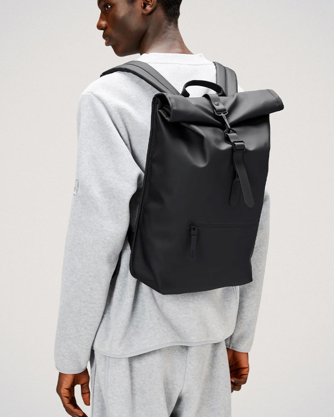 Rains - Sac À Dos Rolltop Rucksack - Noir