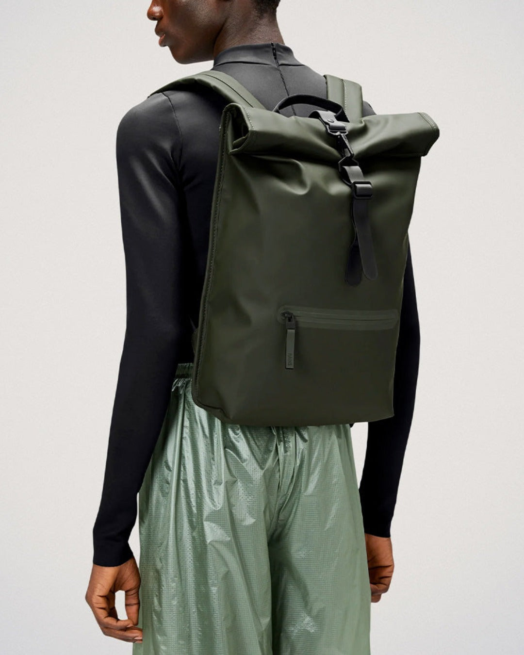 Rains - Sac À Dos Rolltop Rucksack - Vert