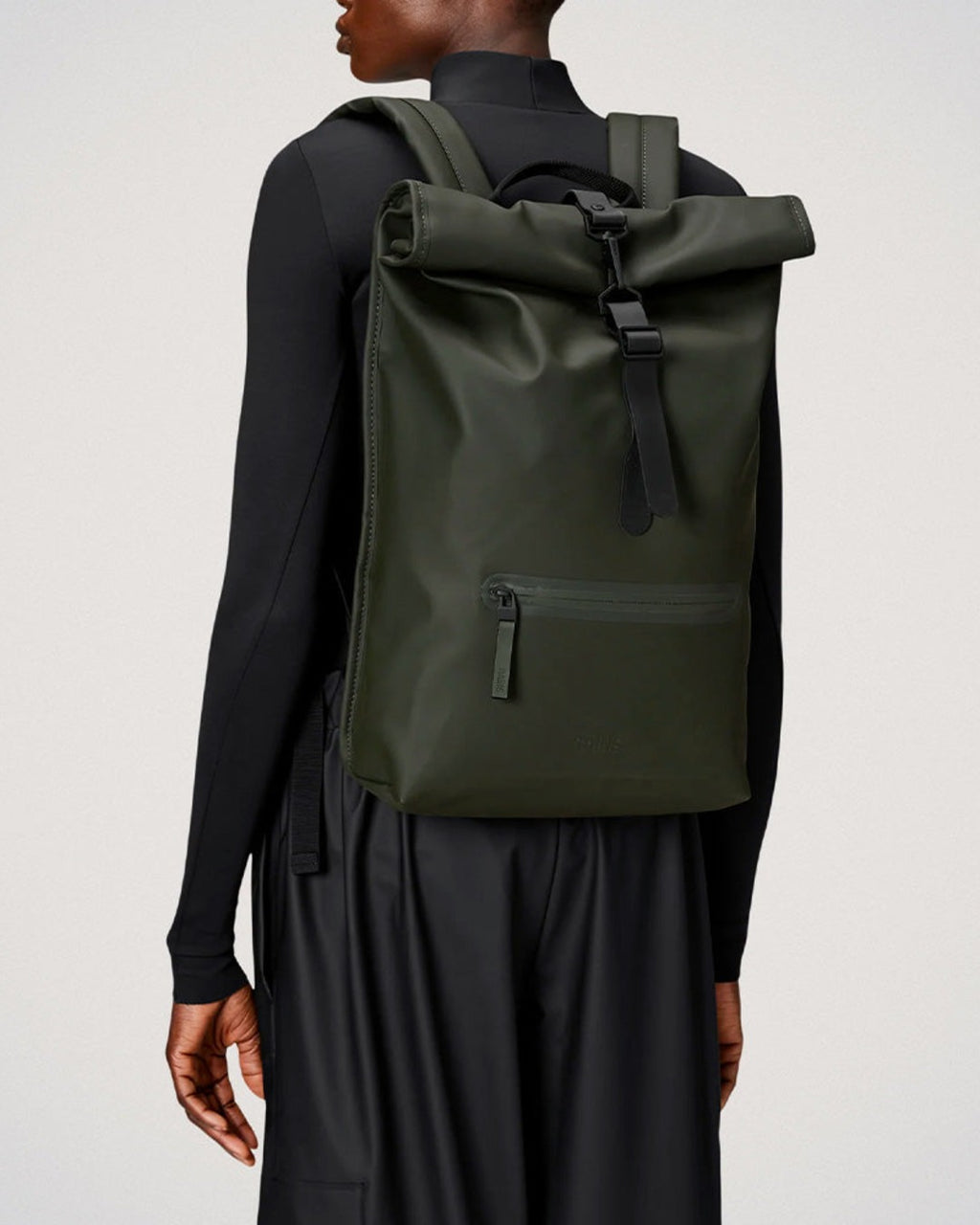 Rains - Sac À Dos Rolltop Rucksack - Vert