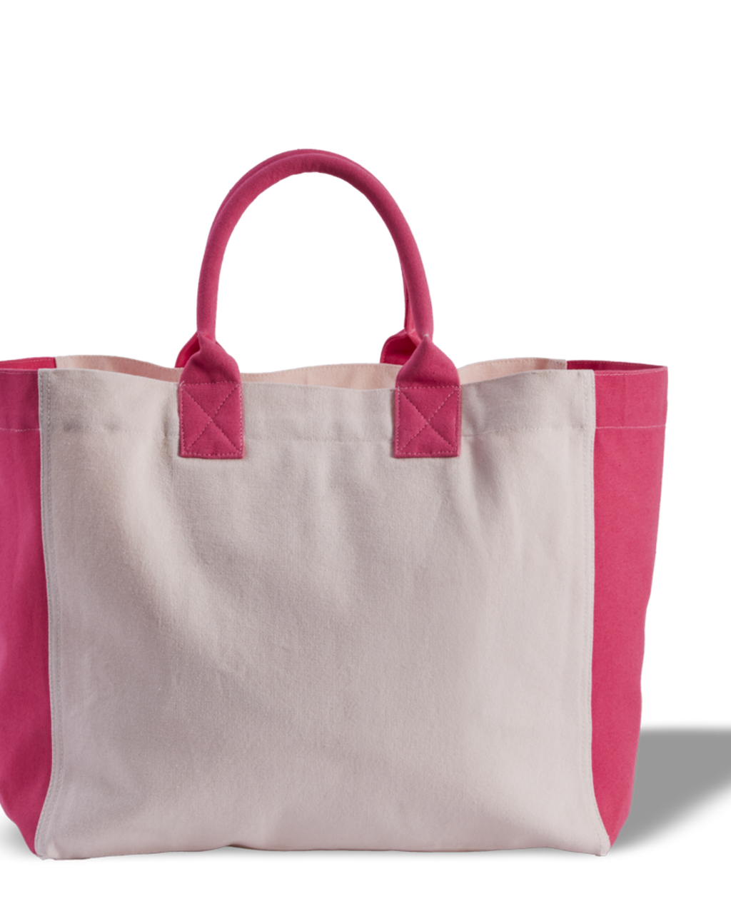 Merci - Clover-Heart Shopping Bag - Pink