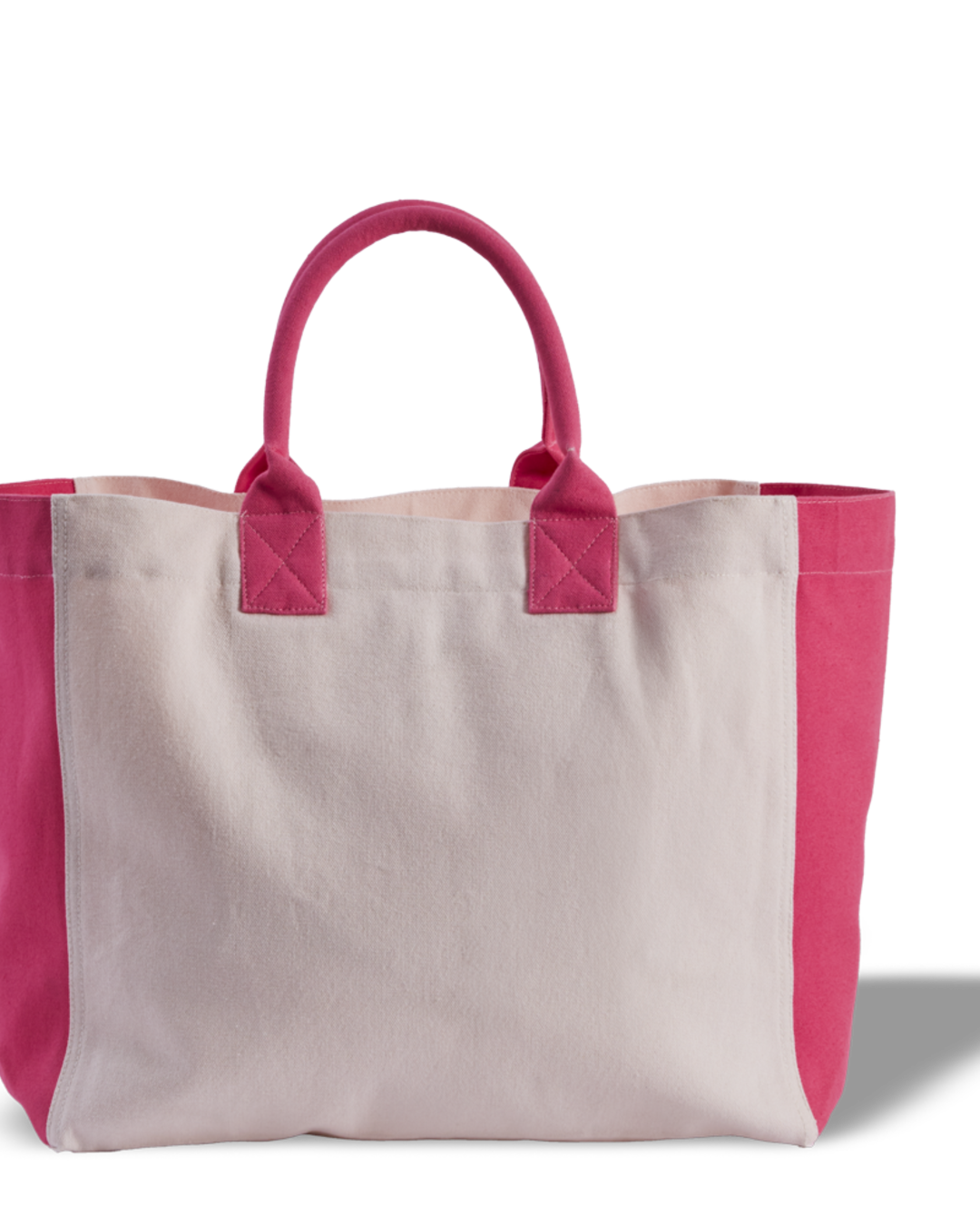 Merci - Clover-Heart Shopping Bag - Pink