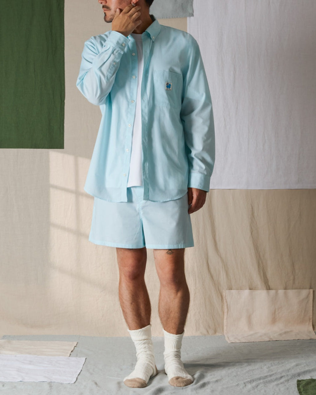 Merci - Boxer Jude - Turquoise