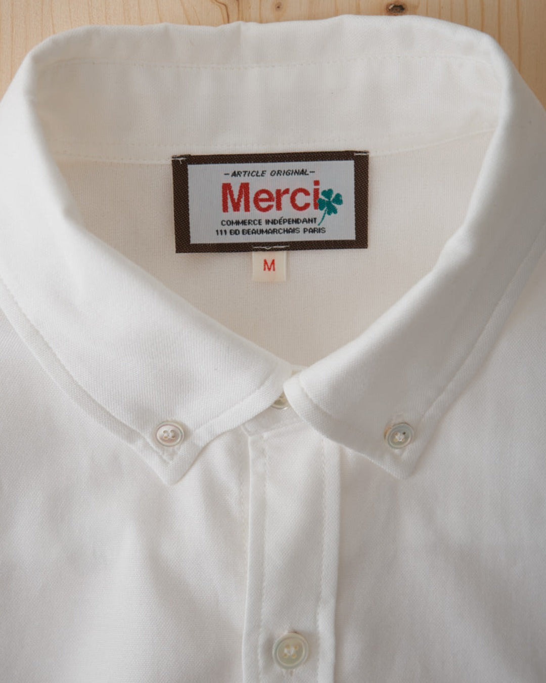 Merci - Chemise Basile - Blanc