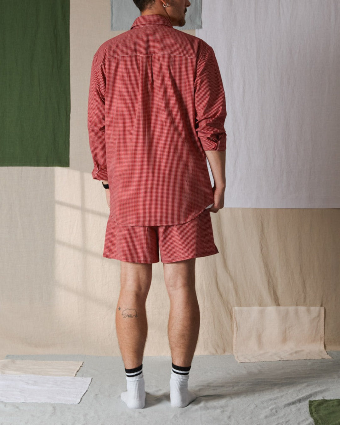 Merci - Basile Shirt - Red Check