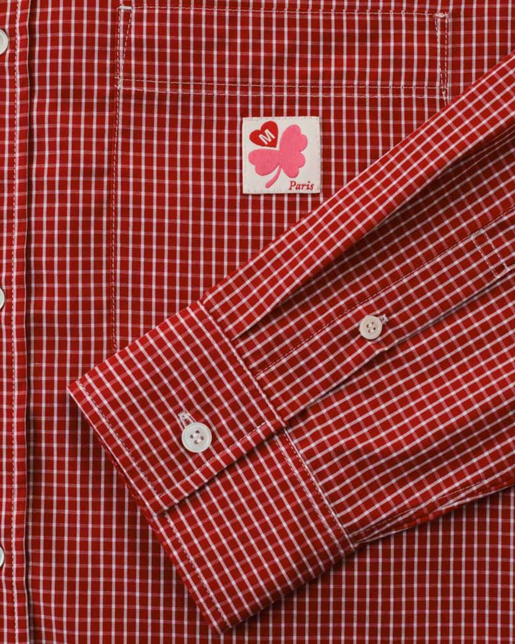 Merci - Basile Shirt - Red Check