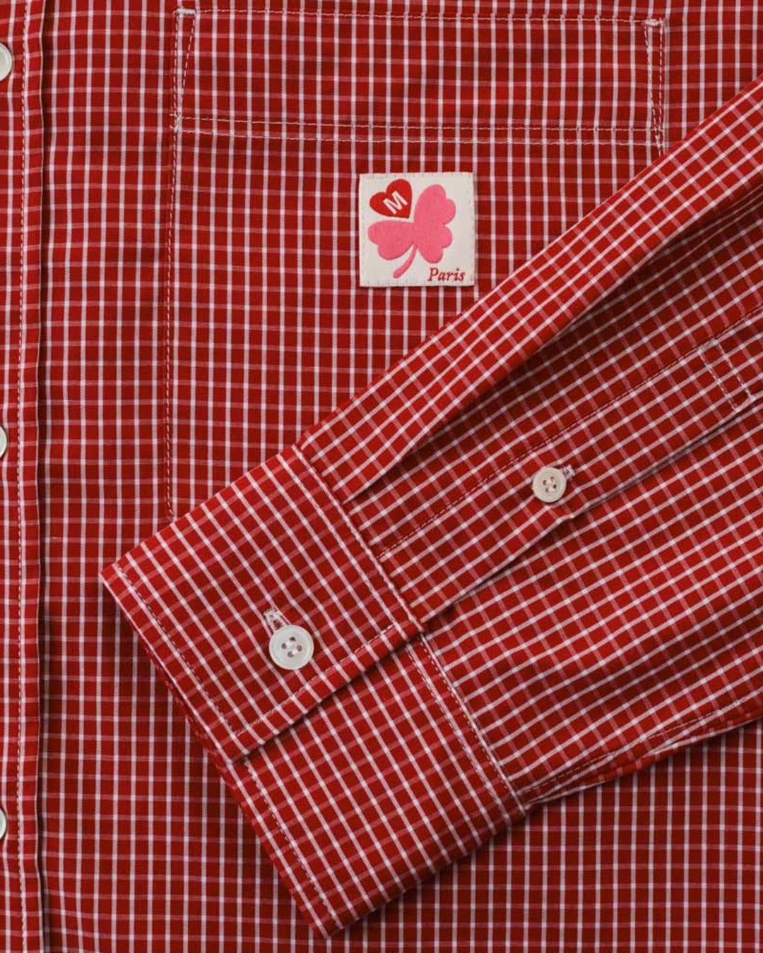Merci - Basile Shirt - Red Check