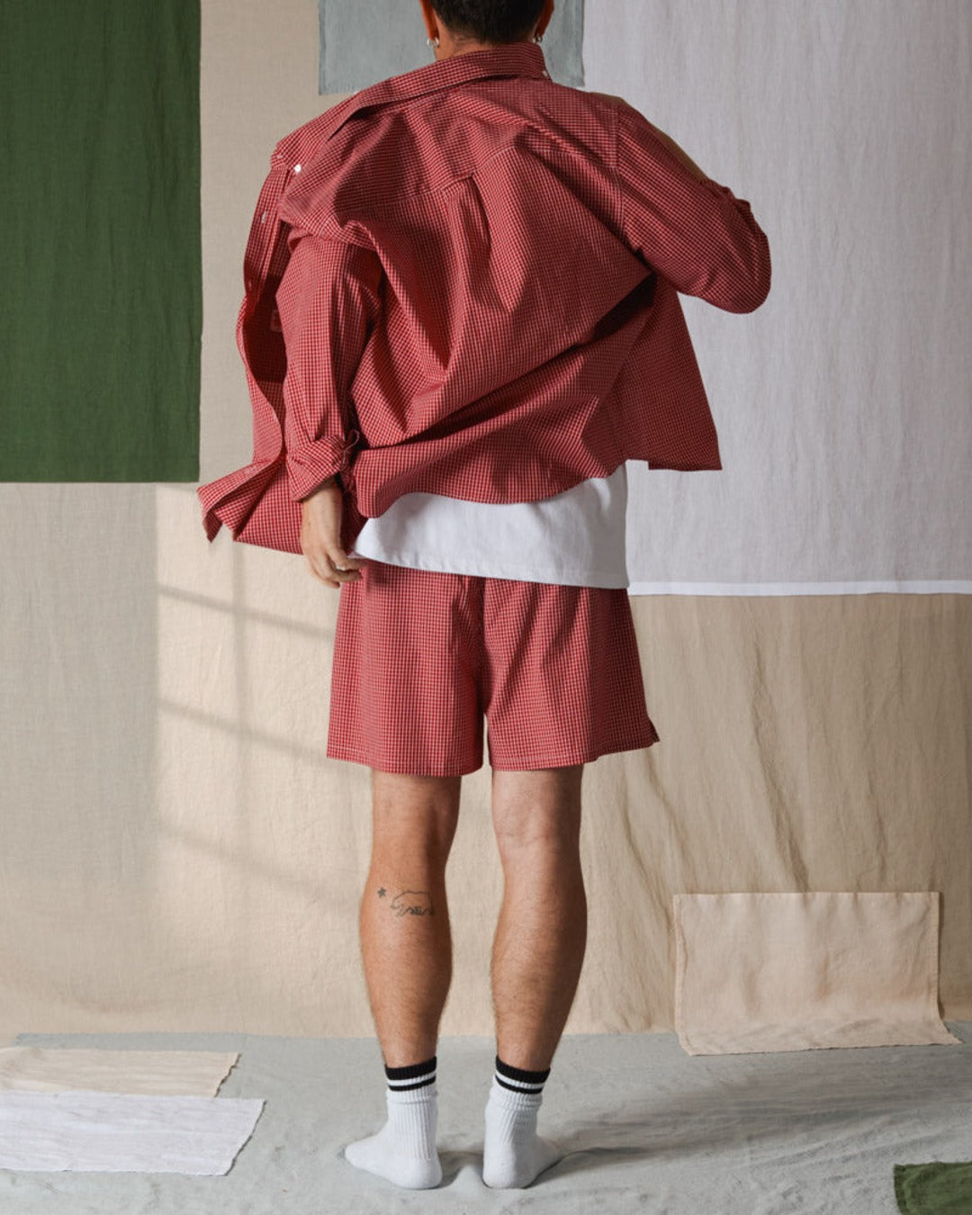 Merci - Basile Shirt - Red Check