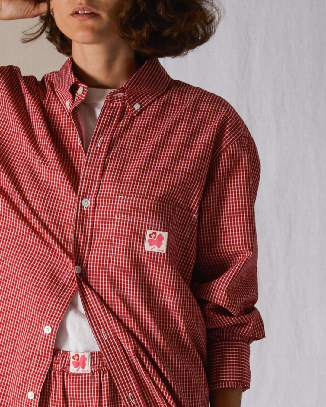 Merci - Basile Shirt - Red Check