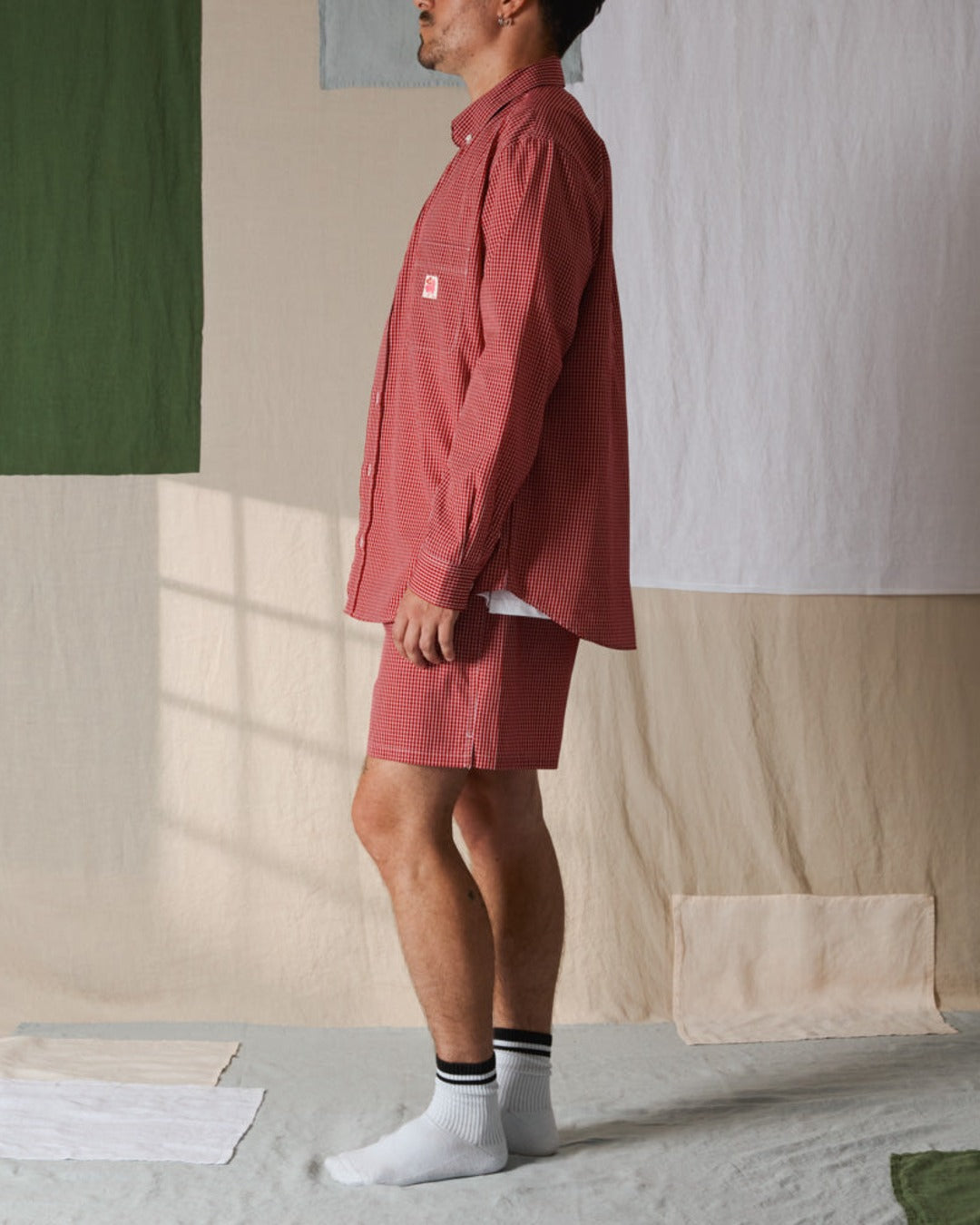 Merci - Basile Shirt - Red Check
