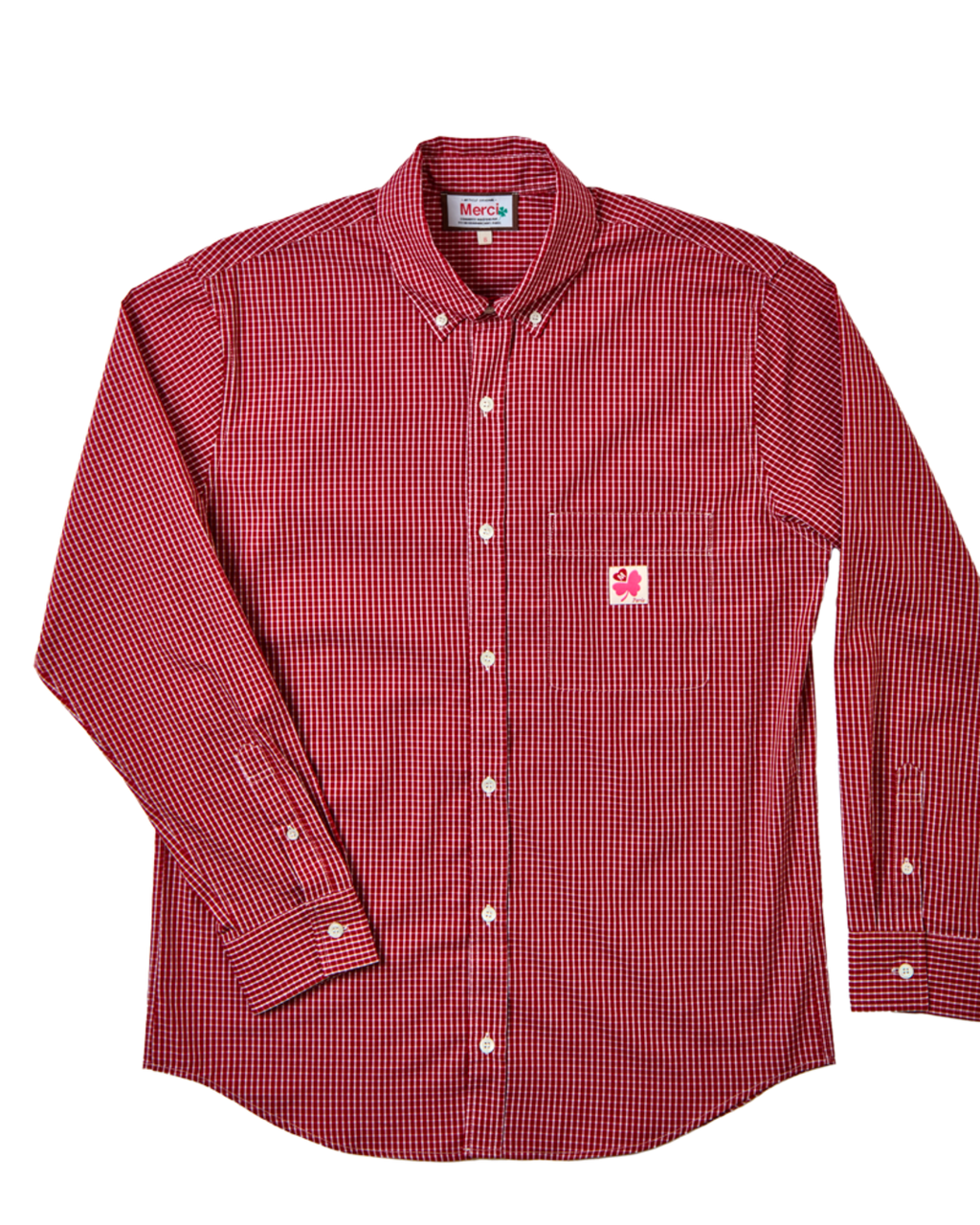 Merci - Basile Shirt - Red Check