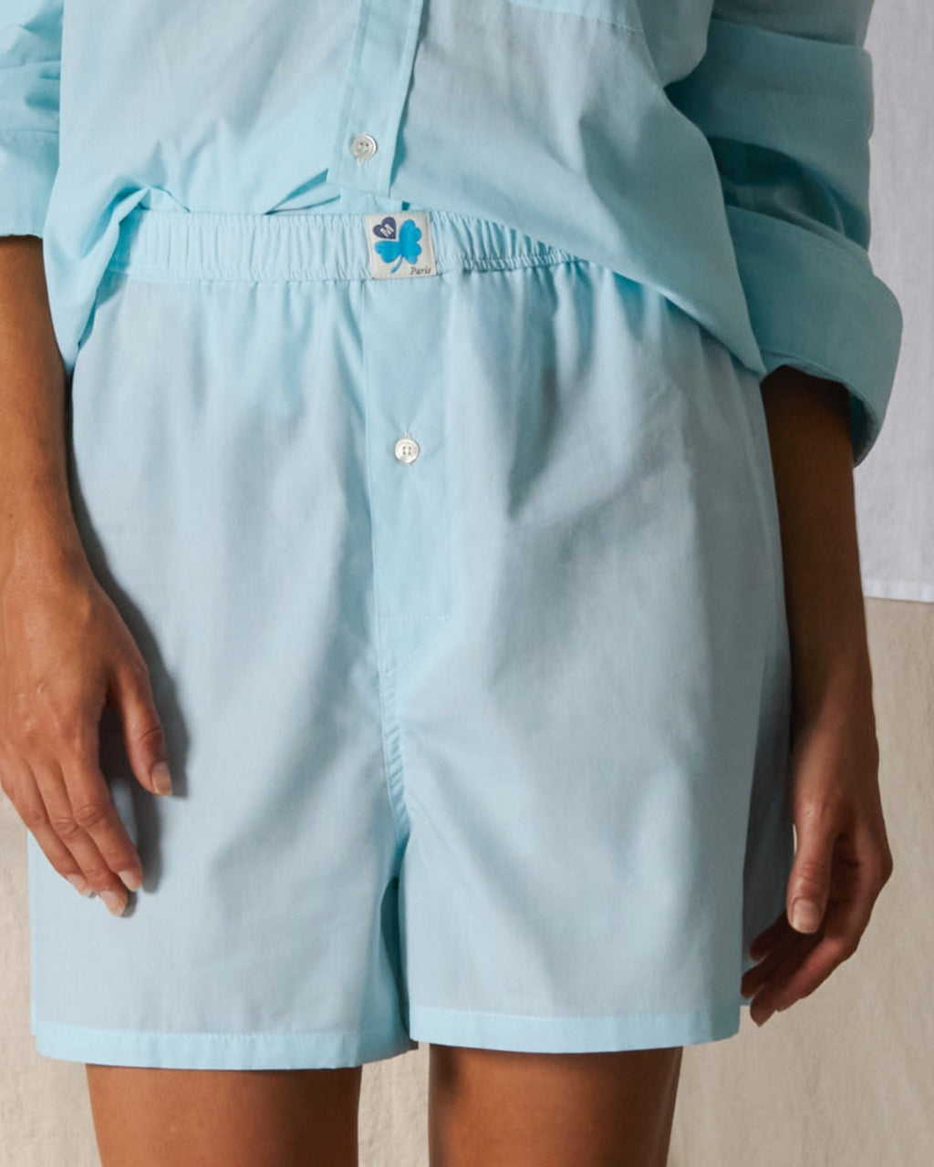 Merci - Basile Shirt - Turquoise