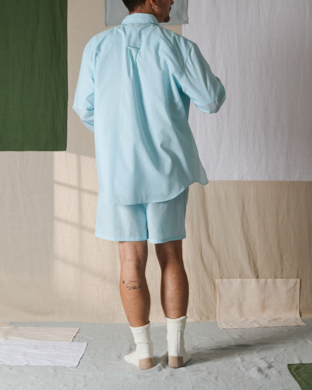 Merci - Basile Shirt - Turquoise