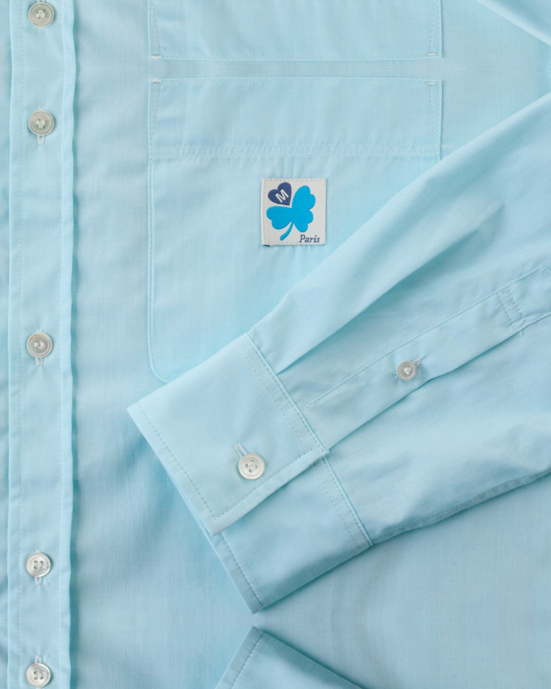 Merci - Basile Shirt - Turquoise