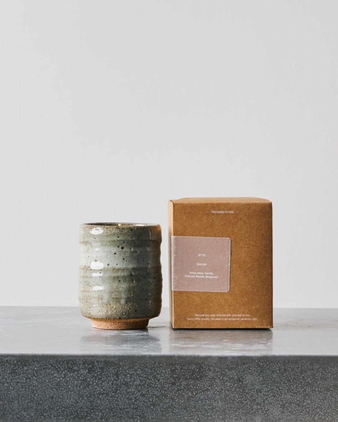 Provider Store - Matsu Earth candle - Sakura
