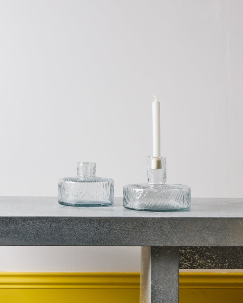 Solvi candleholder - Clear