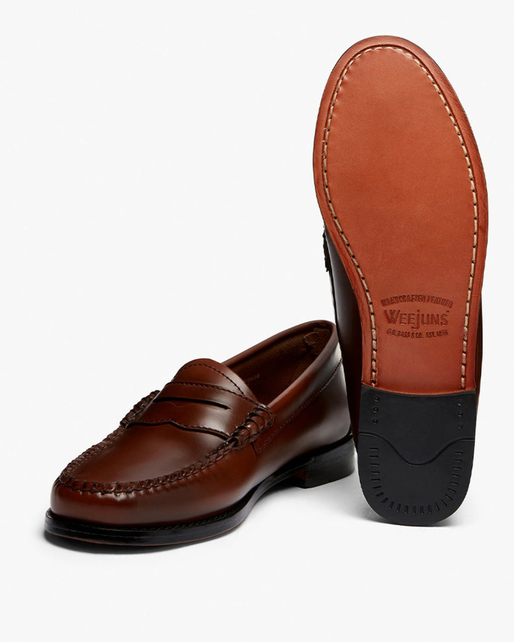 Gh Bass - Mocassins Weejuns Penny - Cognac