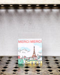 Merci - Boîte De 120 Grandes Allumettes Tour Eiffel