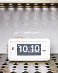 Twemco - Horloge Al 30 - Blanc & Orange