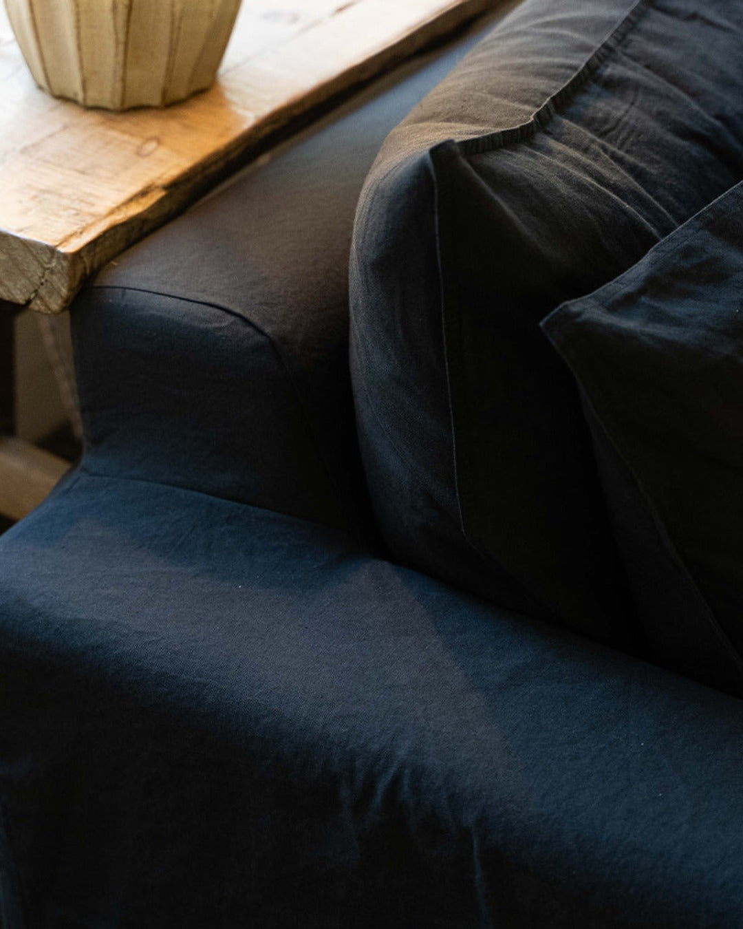 Merci - Sofa cover - Ink Blue