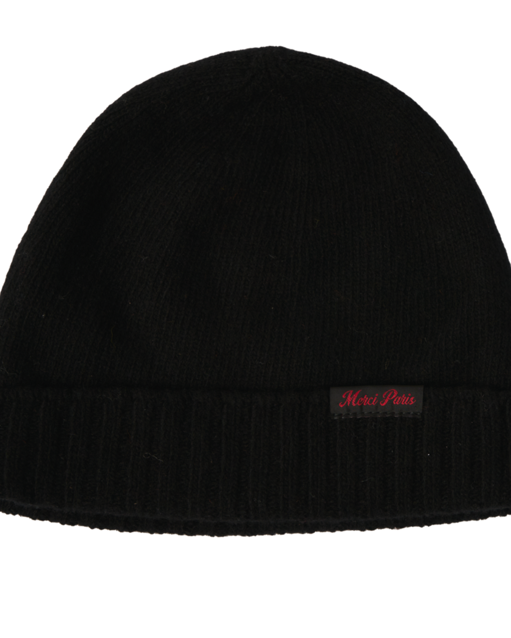 Merci - Wool and cashmere hat - Black & Red