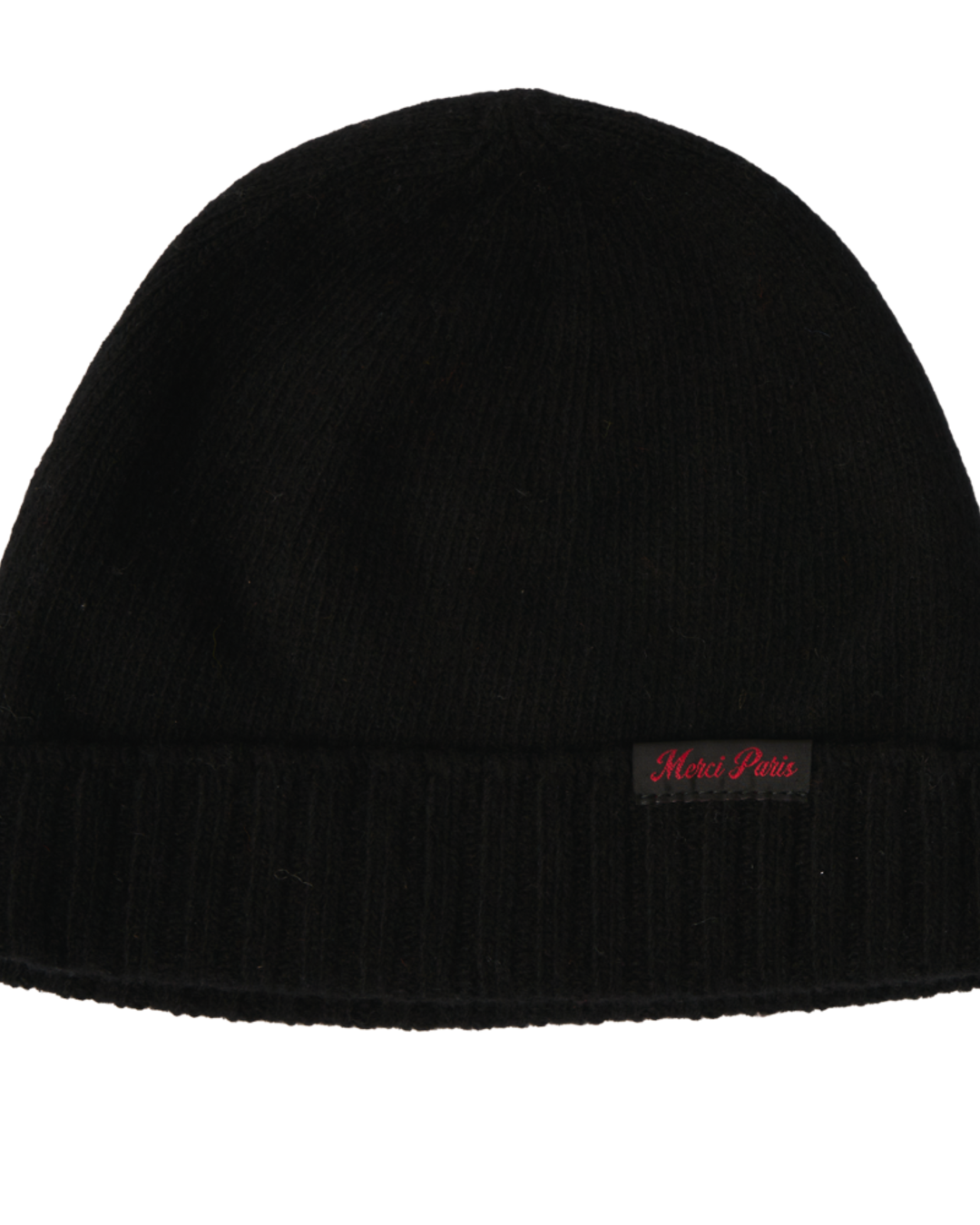 Merci - Wool and cashmere hat - Black & Red