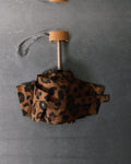 Anatole - Small wooden umbrella - Leopard