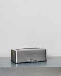 Puebco - Tissue box - Matte Metal