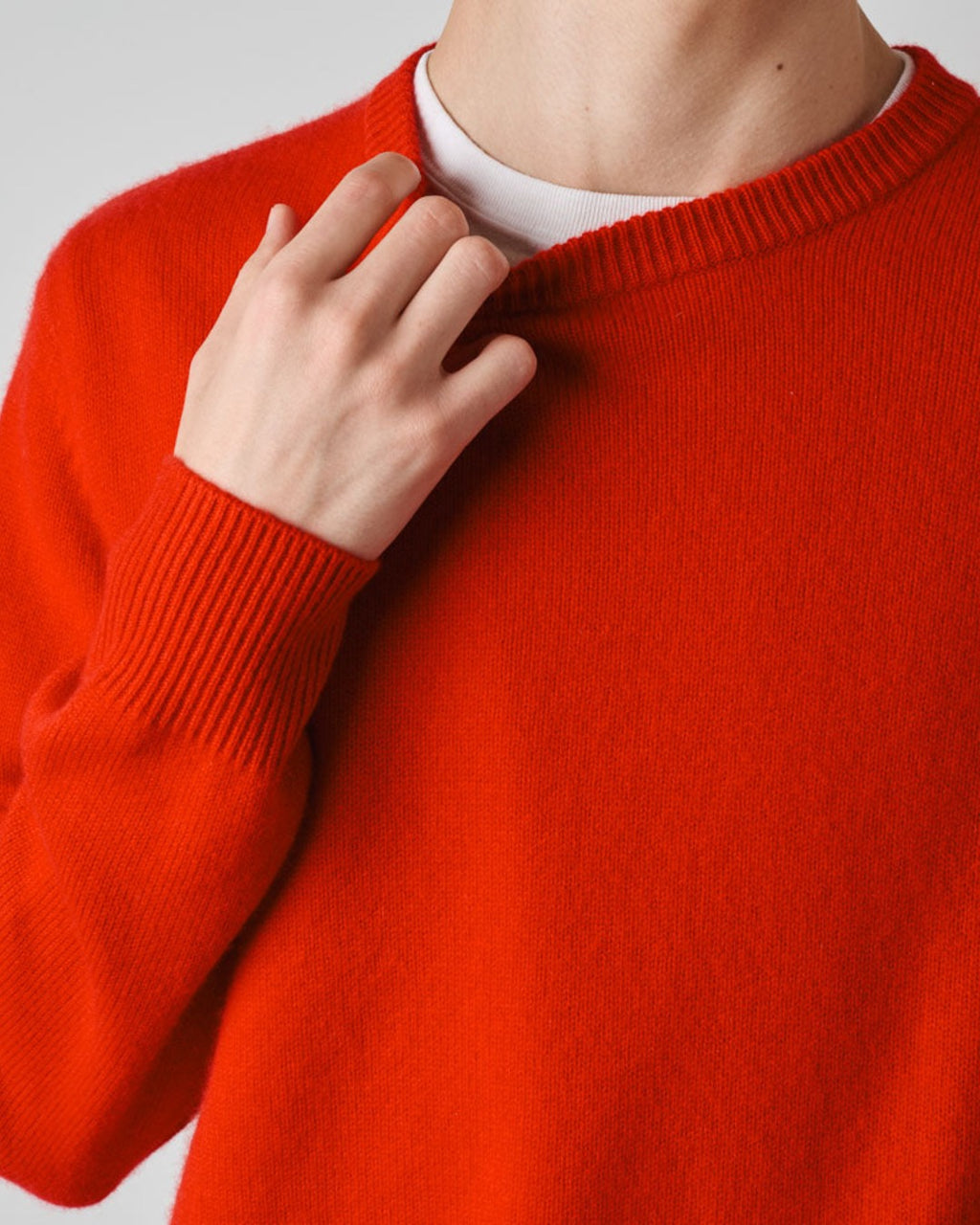 Merci - Claudio cashmere sweater - Red
