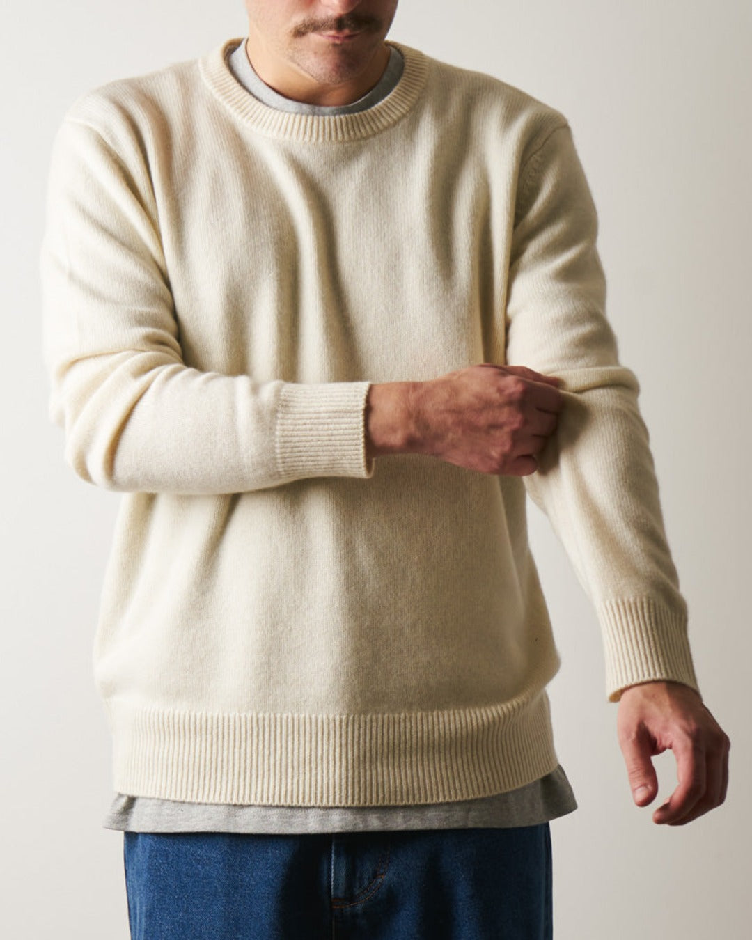 Merci - Pull En Cachemire Claudio - Blanc