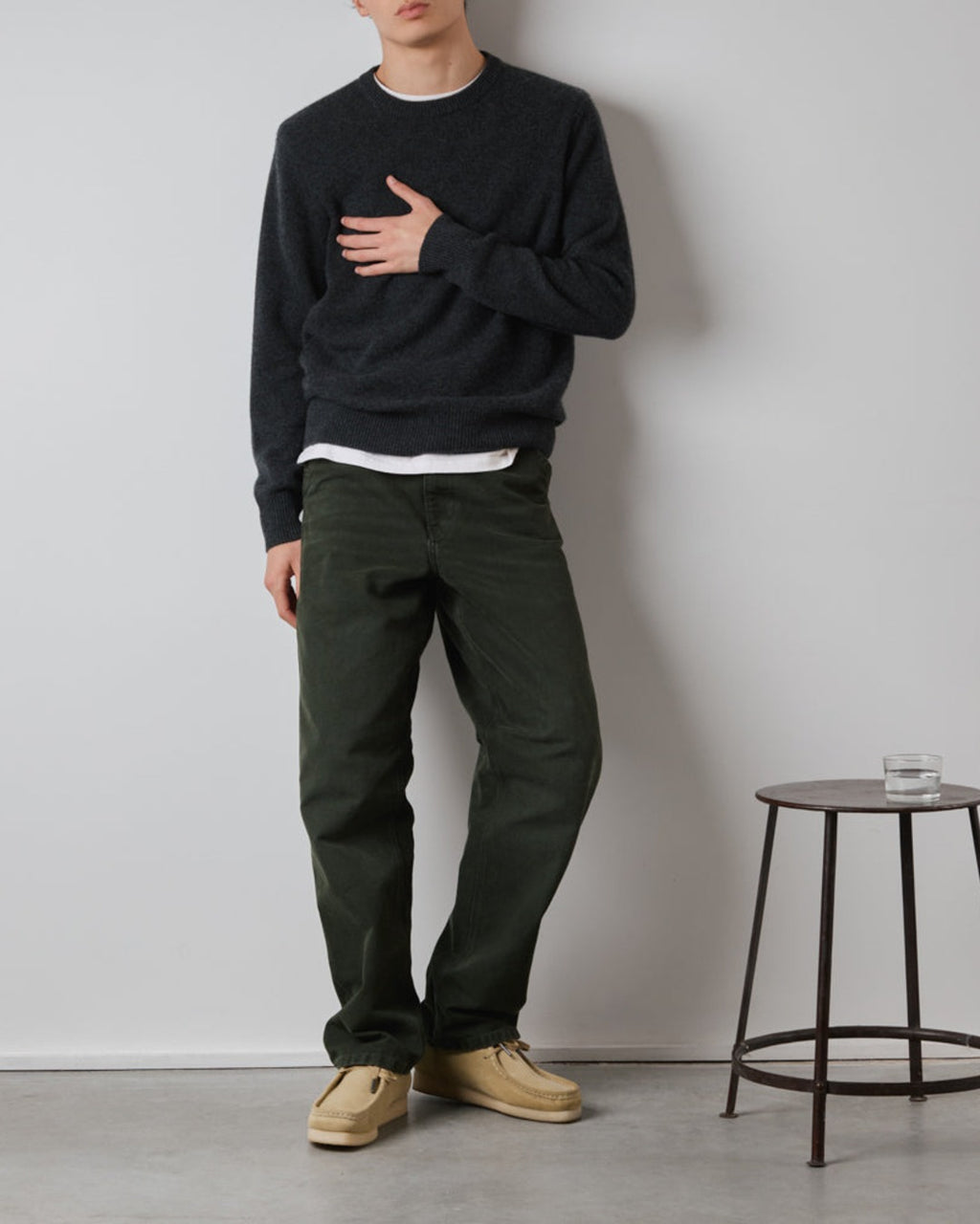 Merci - Pull En Cachemire Claudio - Anthracite