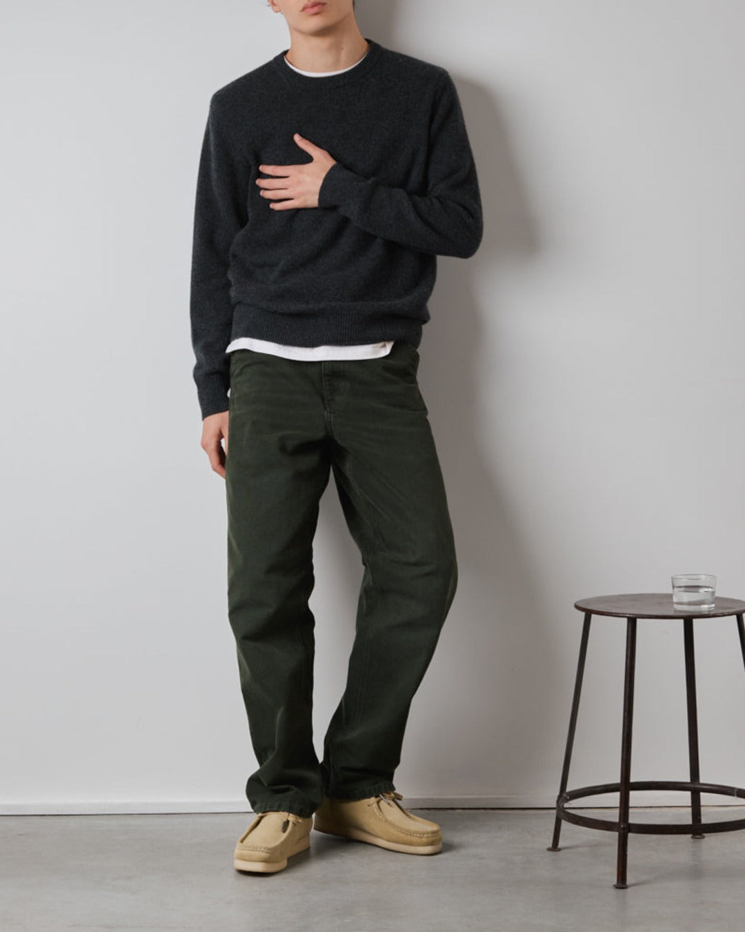 Merci - Pull En Cachemire Claudio - Anthracite