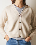 Merci - Lucia Cardigan - Chalk
