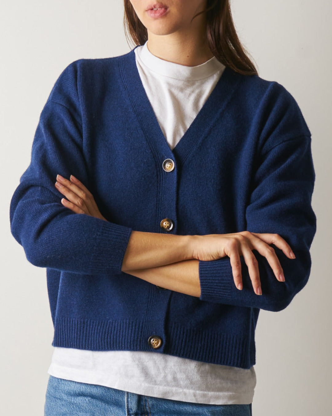 Merci - Lucia Cardigan - Dark blue