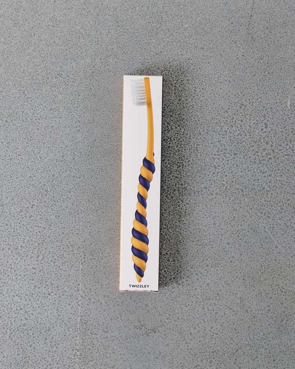 Twizzley - Brosse À Dent - Jaune & Marine