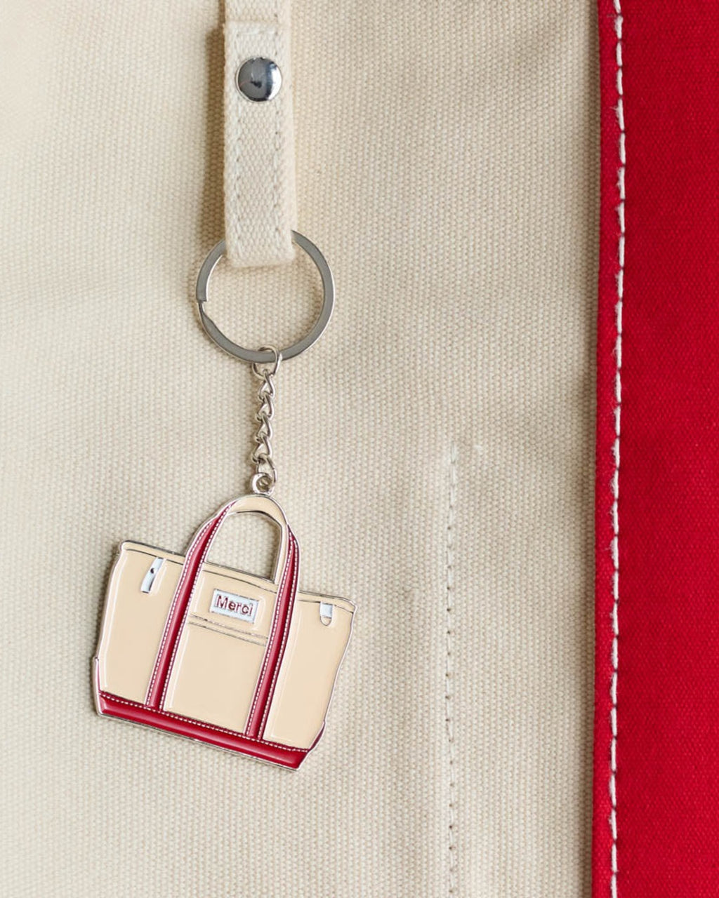 Merci - Metal keychain Merci - Candide shopping bag