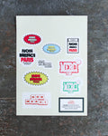 Merci - Non Merci stickers