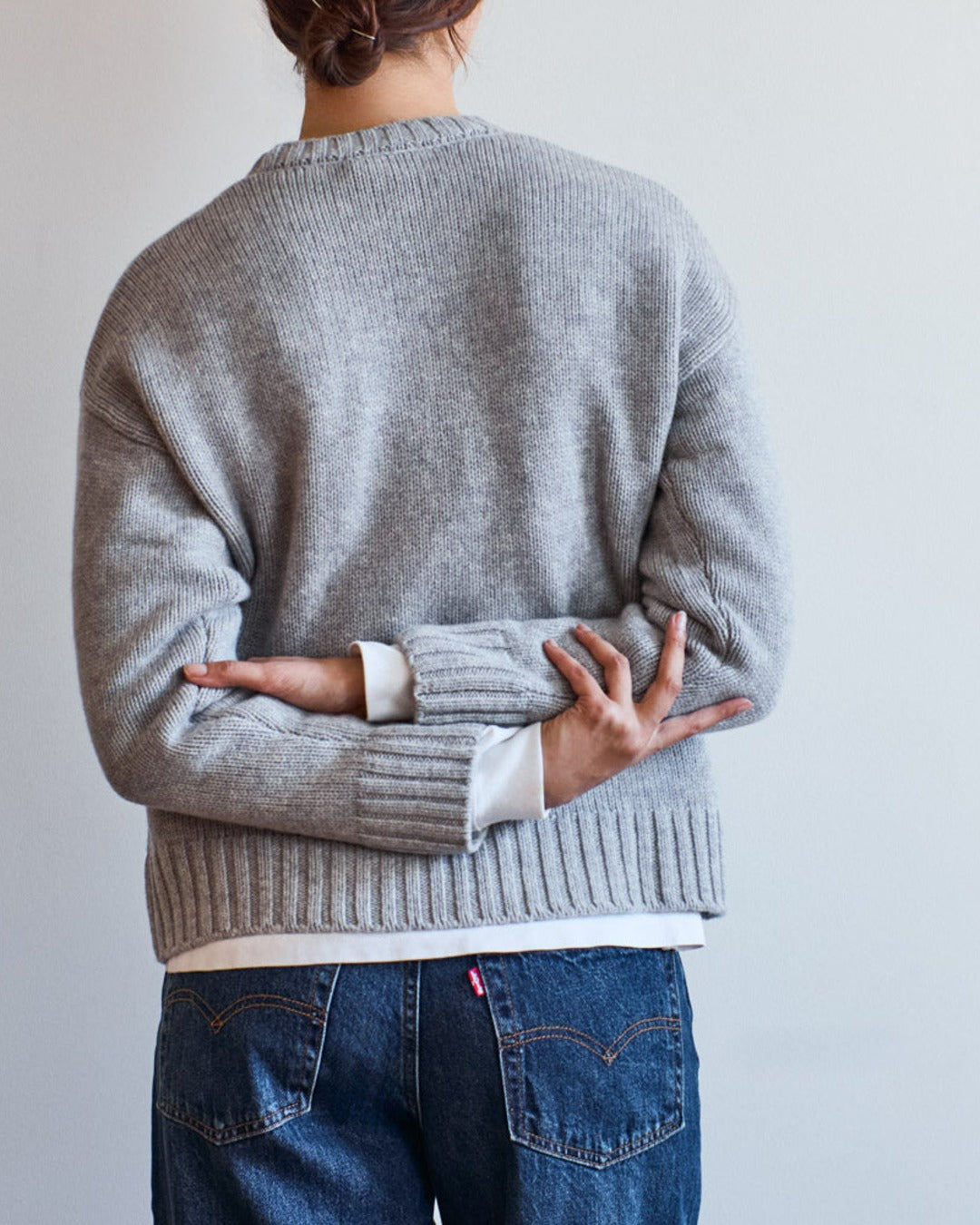 Merci - Wool sweater - Grey
